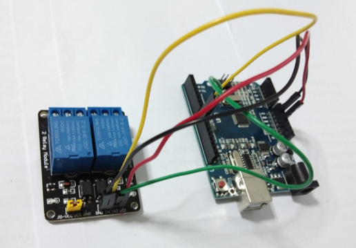 Relay และ Motion Sensor Module